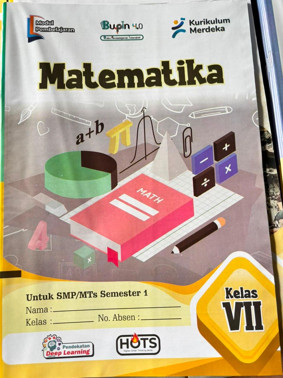 Buku Matematika - Kelas VII